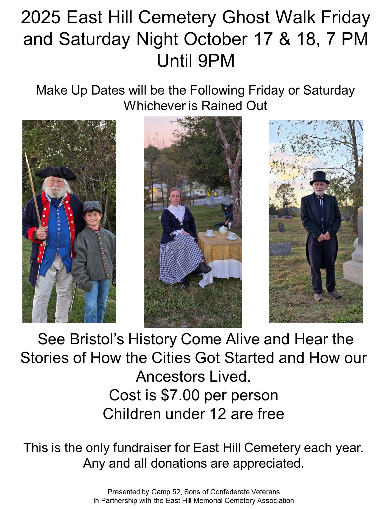East Hill Cemetery Ghost Walk